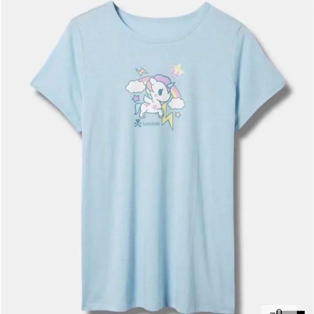Torrid Tokidoki Classic Fit Cotton Ringer Tee